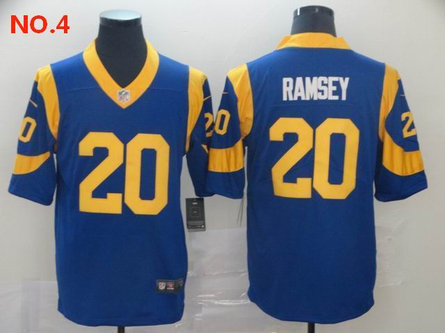 Men's Los Angeles Rams #20 Jalen Ramsey Jesey NO.4;